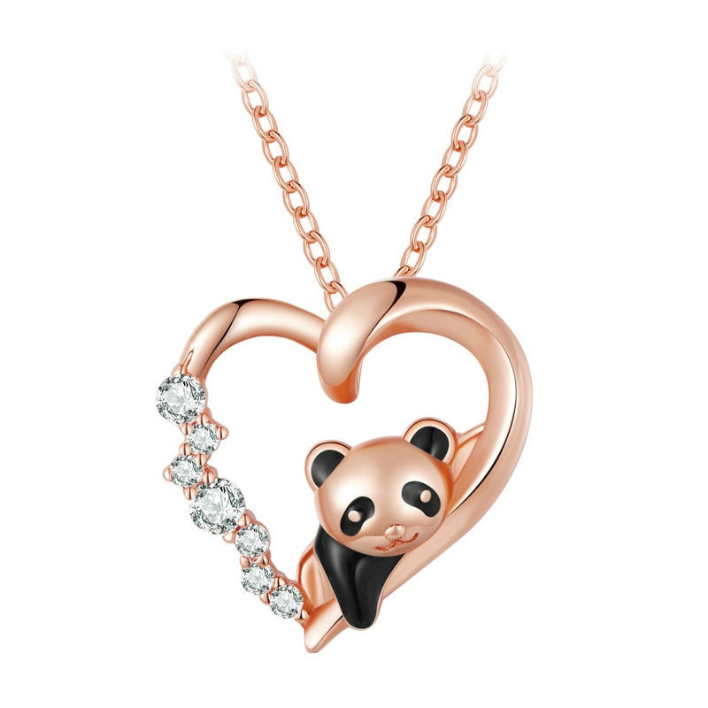 Cute Baby Panda Necklace