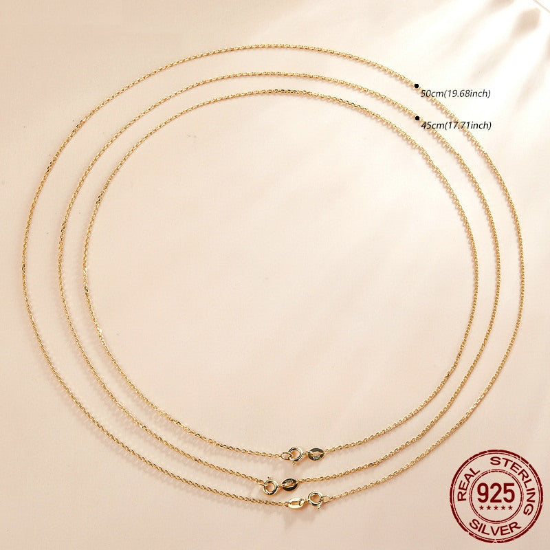 Classic Clasp Chain Necklace