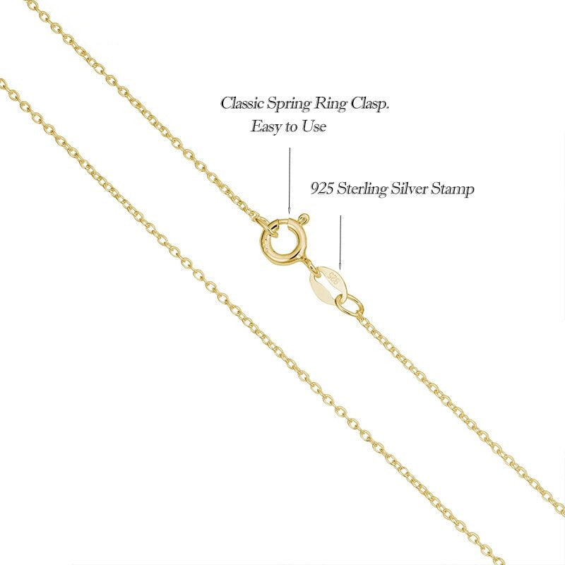 Classic Clasp Chain Necklace