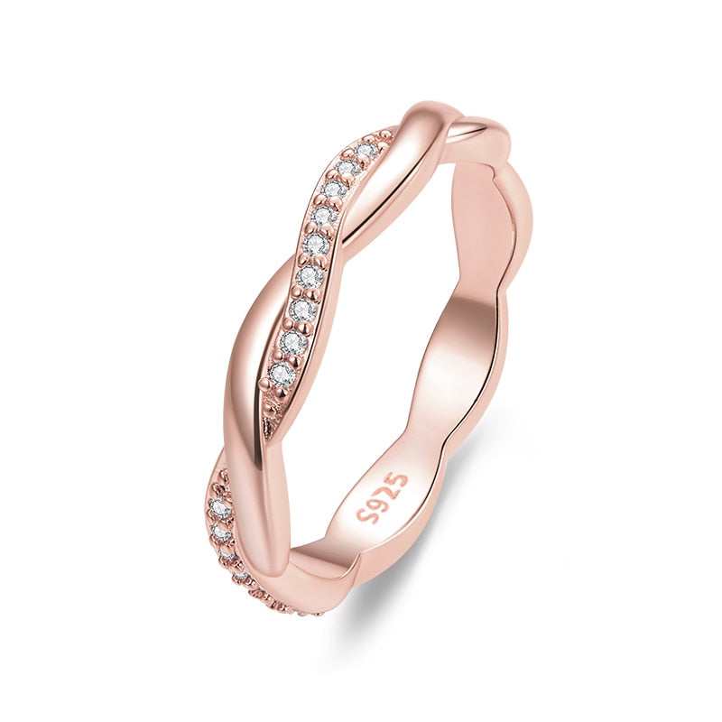 Elegant Twisted Ring