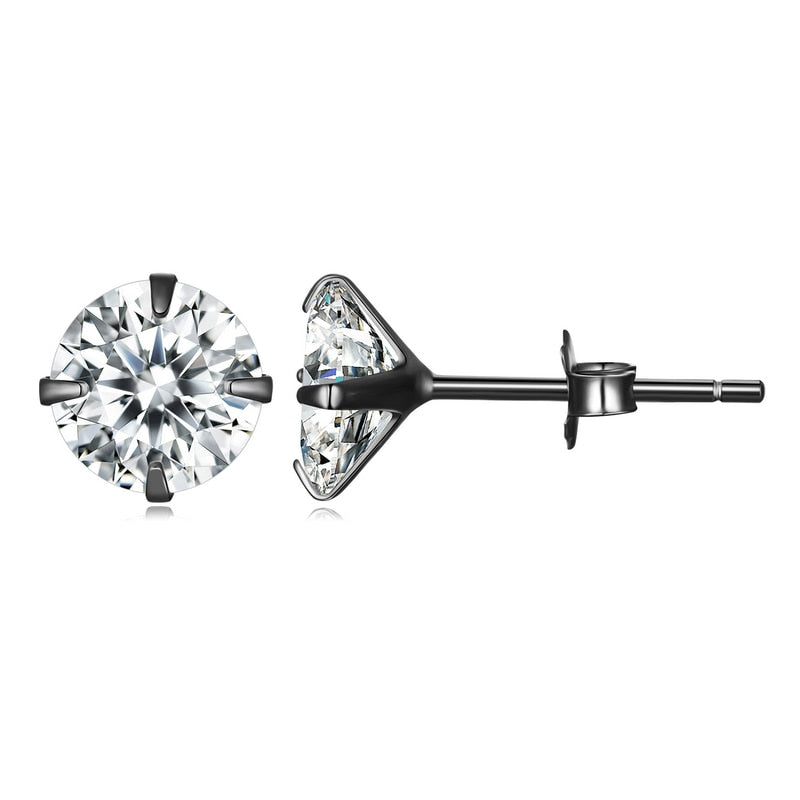 Cubic Zirconia Stud Earrings