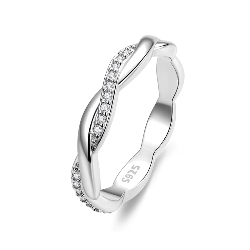 Elegant Twisted Ring