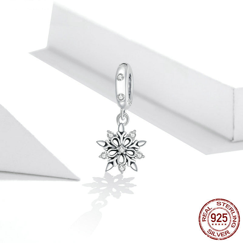 Sparkling Snowflake Charm