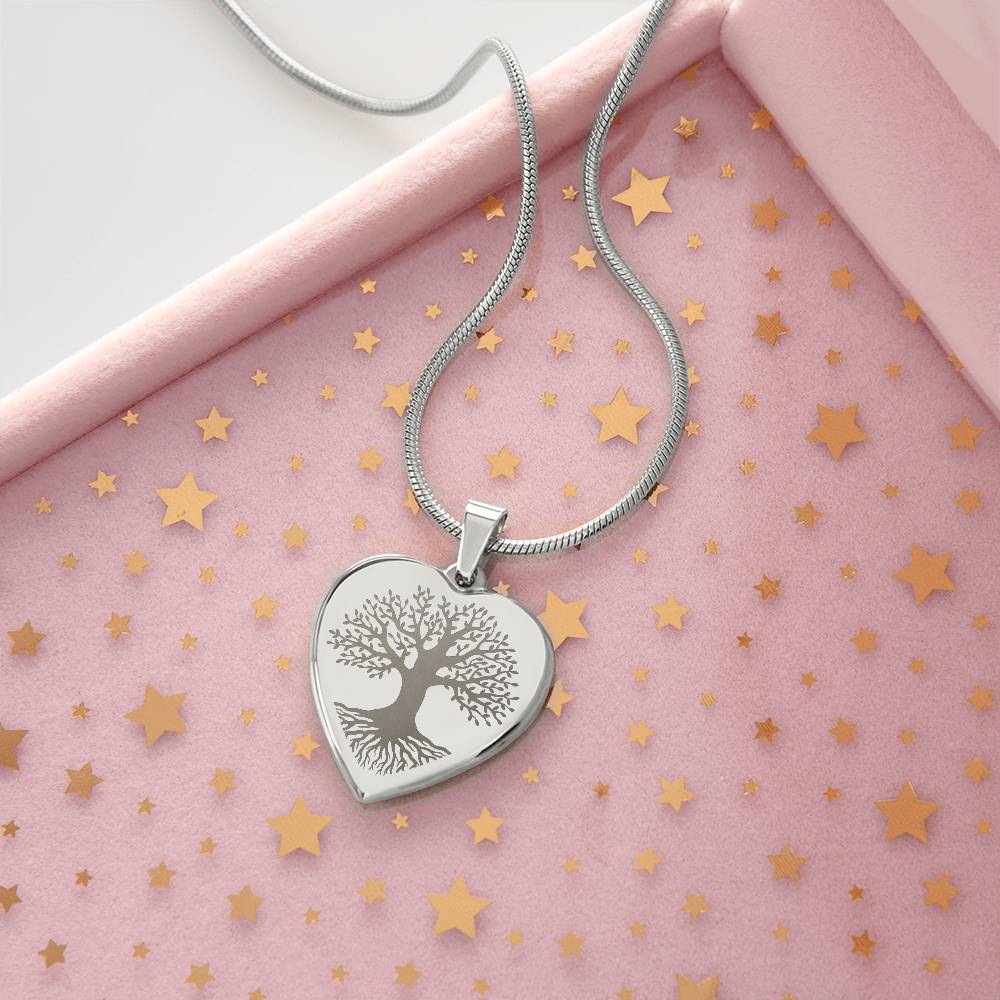 Heart Tree of Life Necklace