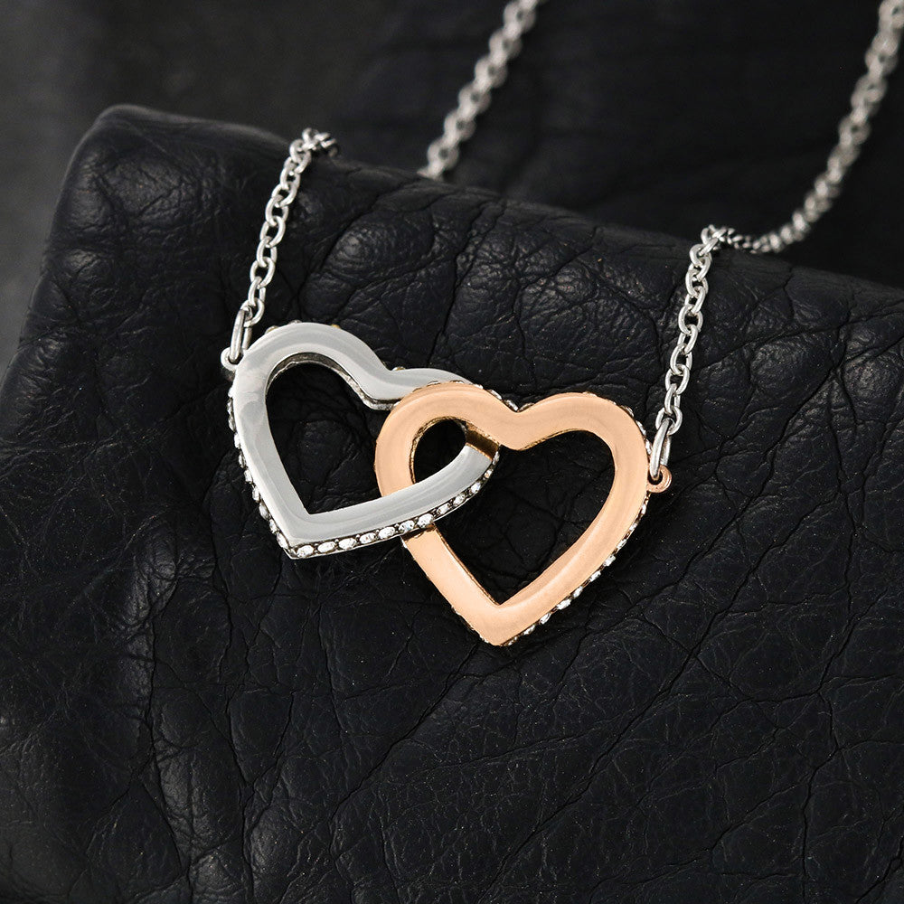 Best Friend Heart Necklace