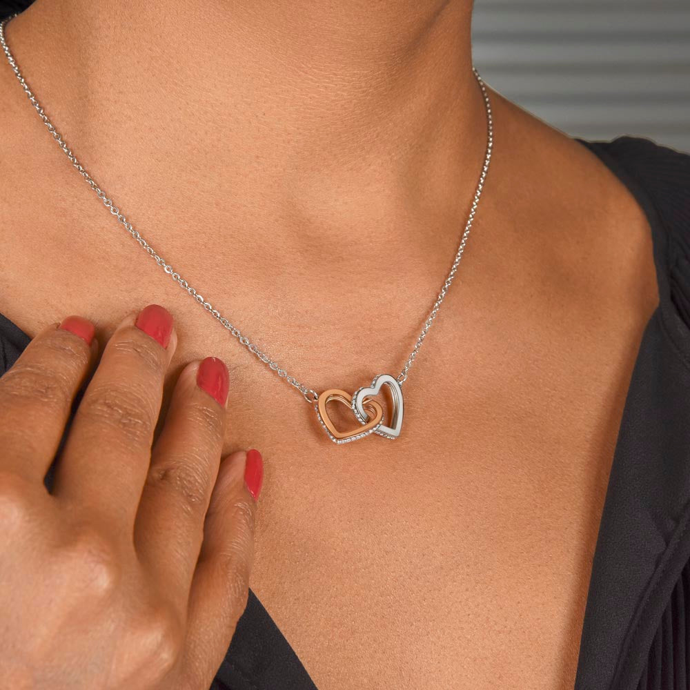 Best Friend Heart Necklace