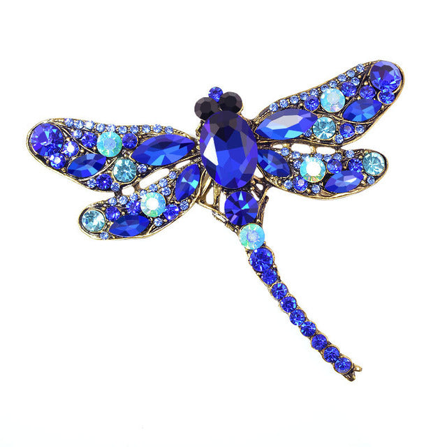 Elegant Dragonfly Brooch