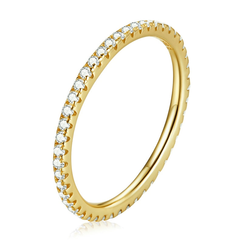 Stunning Zircon Stackable Ring