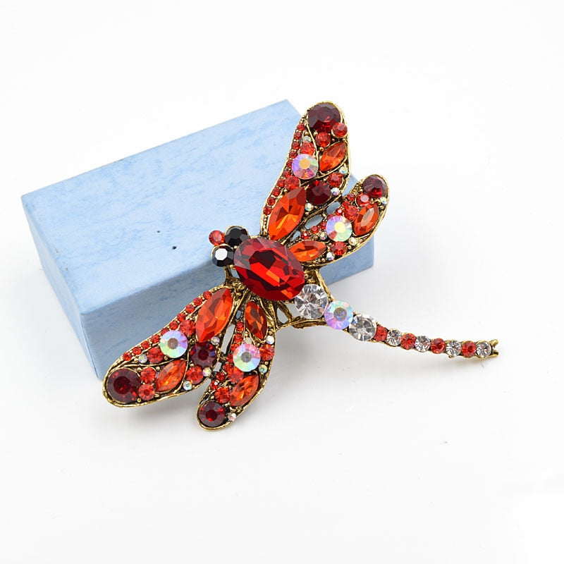 Elegant Dragonfly Brooch