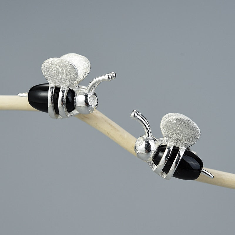 Honey Bee Stud Earrings