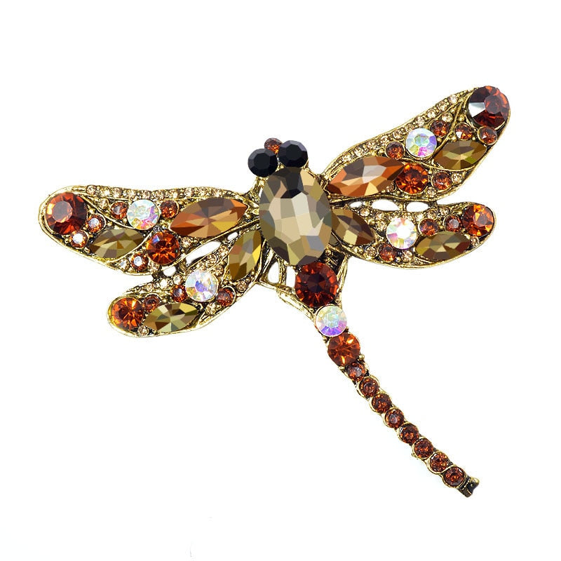 Elegant Dragonfly Brooch