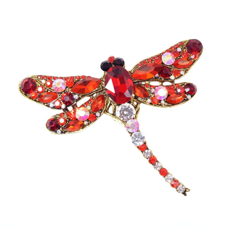 Elegant Dragonfly Brooch