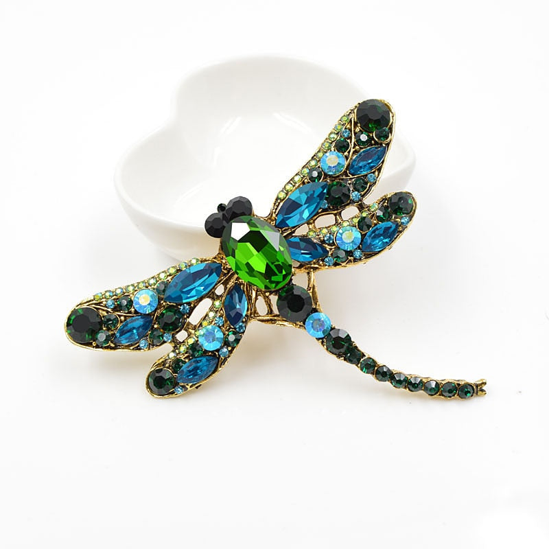 Elegant Dragonfly Brooch