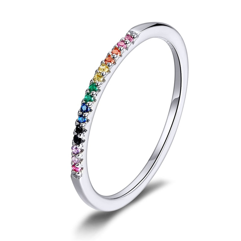 Stunning Zircon Stackable Ring