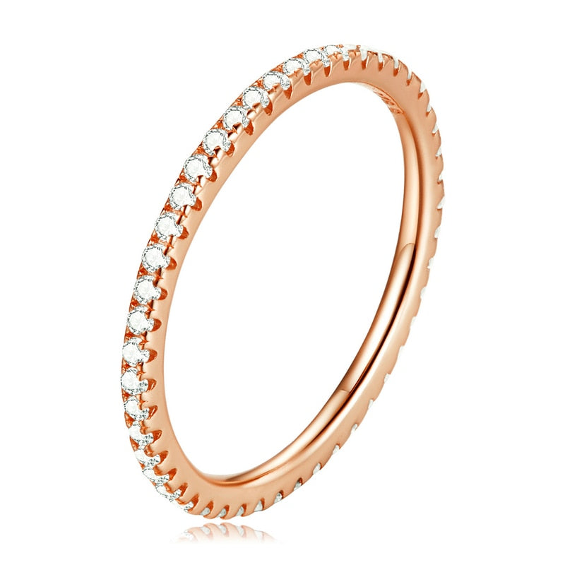 Stunning Zircon Stackable Ring