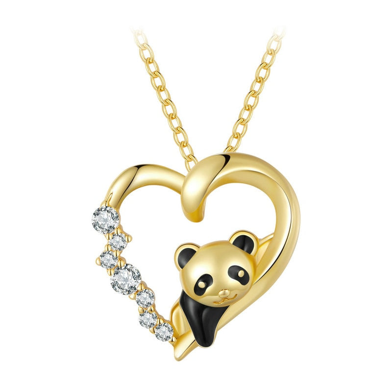 Cute Baby Panda Necklace